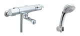 LIXIL(リクシル) INAX サーモスタット付シャワーバス水栓 クロマーレ エコフルスイッチ多機能シャワー BF-HB147TSBW