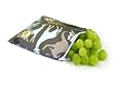 Itzy Ritzy Eco-Friendly Reusable Snack Bag, Urban Jungle Blue