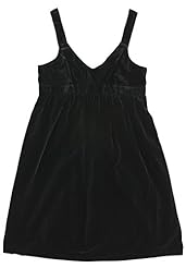 Polyester/Velvet Fall Gathered  Dress