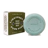 Lightfoot's Pure Pine Shave Creme Soap - 2.8 oz.