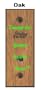 String Swing Wood Guitar Hanger CC01-OAK