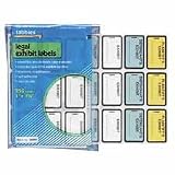 TABBIES / Legal Exhibit Labels, Defendant, 1-5/8x1, Blue / TAB58093 / Sold as 252 Per Pack / Mfr Part # 58093