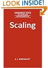 Scaling (Cambridge Texts in Applied Mathematics)