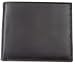 Black Leather Jeans Wallet by Simon Carter