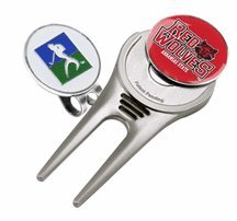 Arkansas State Red Wolves Divot Tool Hat Clip With Golf Ball Marker Of 2)