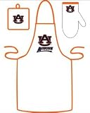 Auburn Tigers Grilling Apron Set - College Athletics Sports Merchandise
