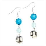 Bejeweled Blue Earrings