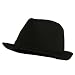 31hvIpOR5sL. AA75  Fedora Fashion Hat  Solid Black