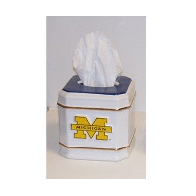 Michigan Wolverines Tissue Box Cover