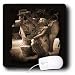WhiteOak Gothic Photography - Angel 015 Angel kneeling - Mouse Pads