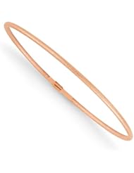 Leslies 14K Plated Rose Gold Slip-On Bangle