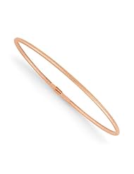 14k Rose gold Leslies Rose Gold Slip On Bangle
