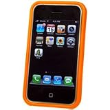 APPLE IPHONE 3G ORANGE HARD PROTECTIVE CASE COVER