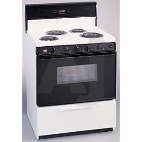 Premier EDK340B 30 Freestanding Electric Range with 4 Coil Elements, 3.9 cu. ft. Manual... by