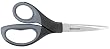 Westcott Elite Stainless Steel Straight Lefty Shears, 8 Inches, Black/Gray (10513)