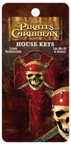 Disney Skull And Swords House Key Blank Single sided For Kwikset and Titan Locks
