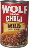 Review Conagra Foods  / Wolf Chili Mild w/ Beans 15 oz 12 ct