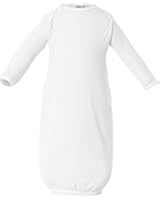 Rabbit Skins Drop Ship Infant Baby Rib Lap Shoulder Layette