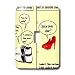 Londons Times Funny Music Cartoons - Sensible Shoes - Light Switch Covers - single toggle switch