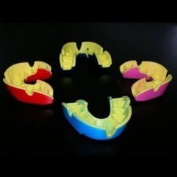 OPROshield Silver Mouthguard - Black, One Size