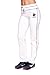 Beverly Hills Polo Club Women's Ecosmart Open-Bottom Comfy Sweatpant