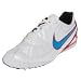 Nike5 Zoom T-7 CT Turf Shoes White/Blue Size 6.5