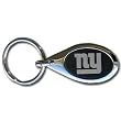 New York Giants Black Oval Key Chain - NFL Football Fan Shop Sports Team Merchandise