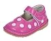 Hot Pink Polka Dot Girls Toddler Shoe