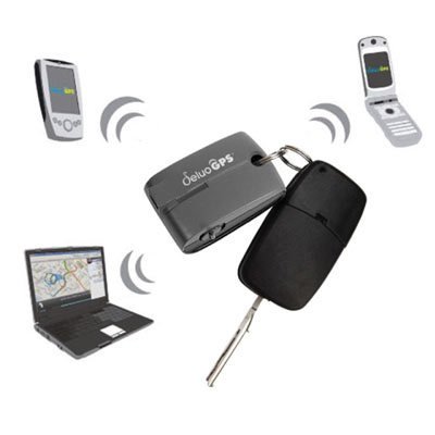Deluo Keychain GPS for Smartphone and BlackBerry with Microsoft Streets and Trips 2008