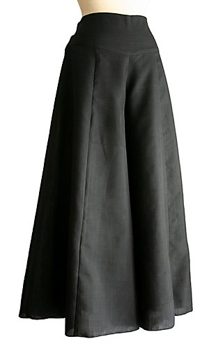Cover image : ビルマシルクのクワン風ロングパンツ