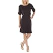 Merona&reg; Ponte Tab Waist Dress - Chocolate