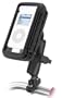 Motorcycle / Bike WEATHERPROOF Handlebar Mount for Apple iPhone iPod PDAs & Many MP3 Players