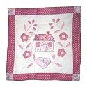 Nursery Cushion Cover - Pink House