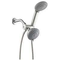 Ana Bath SS5330CBN 4 Inch 5 Function Handheld Shower and Showerhead Combo Kit, PVD Brushed Nickel Finish
