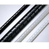 エスケイ工機 電線保護材 スリットチューブ 内径Φ25mm 使用最大径29mm 乳白(ナチュラル) 20m ST-25PE