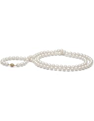 AA+ Quality, 8.0-9.0 mm, 35-inch Freshwater Pearl Necklace