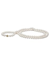 AA+ Quality, 8.0-9.0 mm, 35-inch Freshwater Pearl Necklace