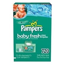 Pampers Baby Fresh Wipes, 720-count Box