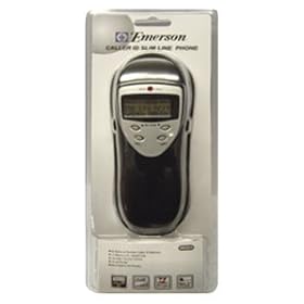 Click here to buy EMERSON EM 2515CB SLIMLINE PHONE WITH CALLER ID and ALARM CLOCK by Emerson.