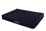 Buy Intex Super Tough Laminated Supreme Airbed Kit, Queen with 120 Volt Rechargeable Pump