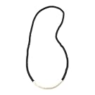 Grey & White Horn Necklace