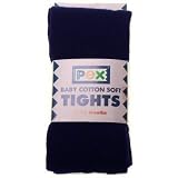 High Quality Winter Warm Baby Girls Navy Tights - 18/24 Months