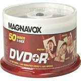Magnavox 16x Write-Once DVD+R Spindle - 50 Disc Spindle