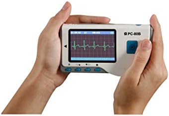 PC-80B Easy ECG Monitor ~ Smartphone and Tablet Compatible ~ for Android &amp; IOS