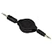 Hama Roll-Up - Audiokabel - Mini-Phone Stecker Stereo 3.5 mm schwarz