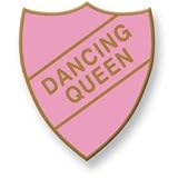 Dancing Queen  - Old School Vintage Badge