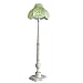 Allison Green Cartwheel White Floor Lamp by Charn & Company