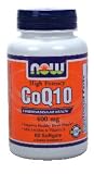 NOW Foods Coq10 400mg, 60 Softgels
