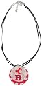 Rutgers Scarlet Knights Capiz Double Shell Cord Necklace