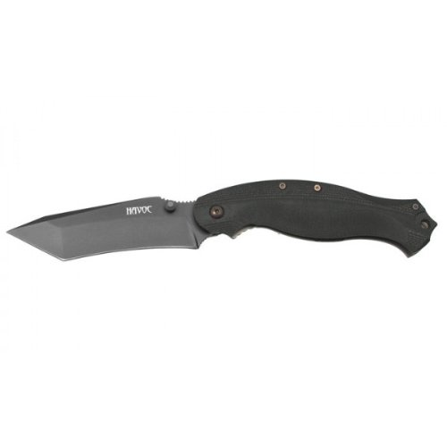 Fox Knives FKU-HV02TTIB Havoc Folding Knife, Black Fox Knives FKU-HV02TTIB Havoc Folding Knife, Black